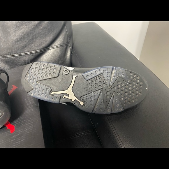 Nike Air Jordan 6 Black Cat size 9 pre owned - Picture 4 of 8